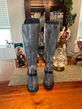Freebirds by Steven Gray Tall Leather Riding Boots